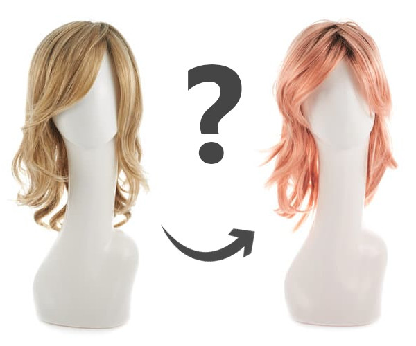 koloryzacja peruki farbowanie peruk